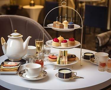 Scones and tea Scones and tea