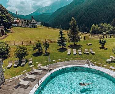 Romantik Hotel Post Pool an den Dolomiten