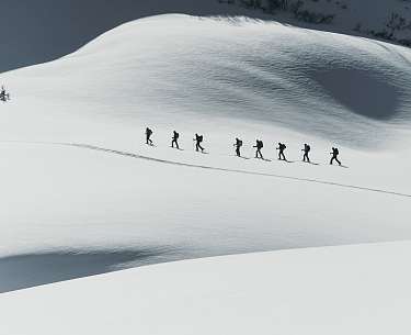 Skitourengruppe Bolsterlang Riedberger Horn copyright Allgeau GmbH Wanderlustallgaeu Skitourengruppe Bolsterlang Riedberger Horn copyright Allgeau GmbH Wanderlustallgaeu