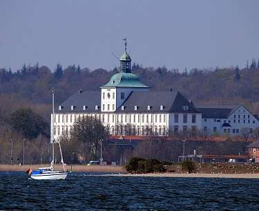 Schloss Gottorf Blick auf die Museumsinsel Schloss Gottorf