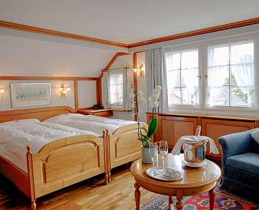 Deluxe double room Romantik Hotel Säntis Deluxe double room Romantik Hotel Säntis