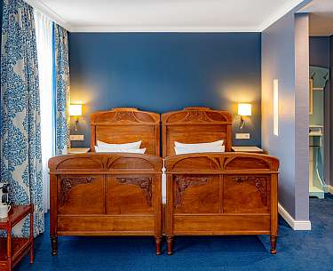 Komfort Doppelzimmer Romantik Jugendstilhotel Bellevue Komfort Doppelzimmer Romantik Jugendstilhotel Bellevue